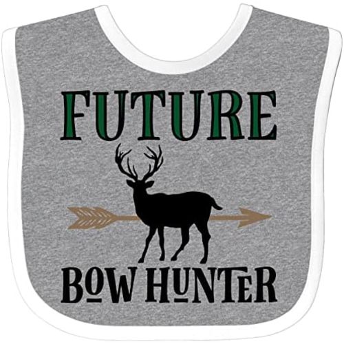 inktastic Hunting Future Bow Hunter Baby Bib