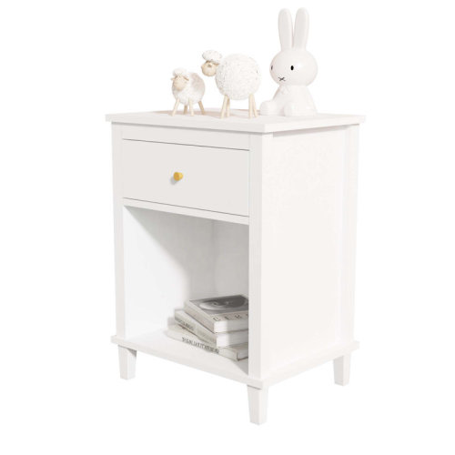 Winston Porter Aldreth 1 - Drawer Nightstand,Side Table With Shelf & Reviews | Wayfair