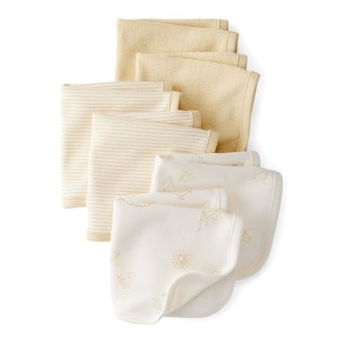 Carter's 6-Pack Washcloths (Ivory/Yellow)