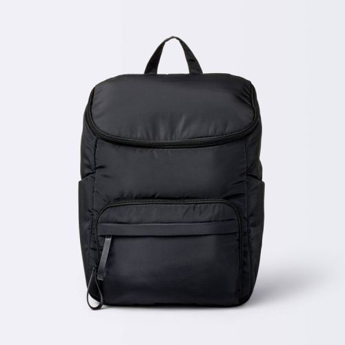 (Dad) Open-Top Diaper Backpack - Black - Cloud Island™