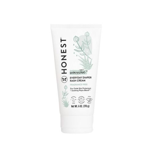 The Honest Company Sensitive Everyday Diaper Rash Cream Fragrance Free - 2.5oz