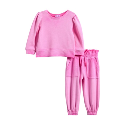 Pretty in Pink Sweatshirt & Joggers Set, 18-24M