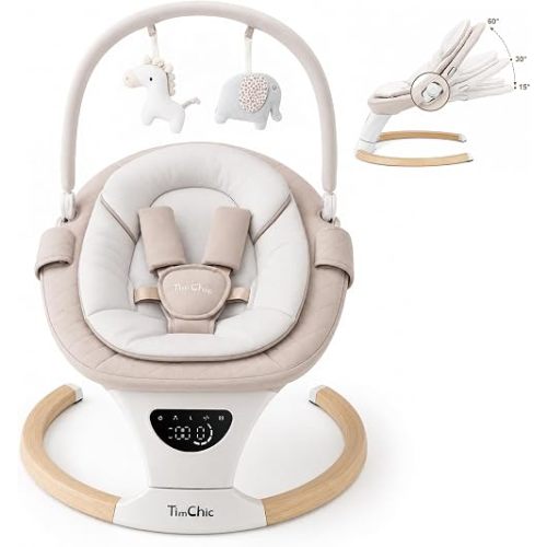 Mecedora con movimiento- Color Beige