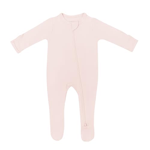KYTE BABY Unisex Zipper Closure Footies, Rayon Made From Bamboo, 0-24 Months