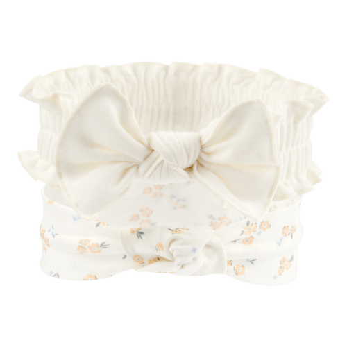 White/Yellow Baby 2-Pack Headwraps | Carter’s Oshkosh Canada