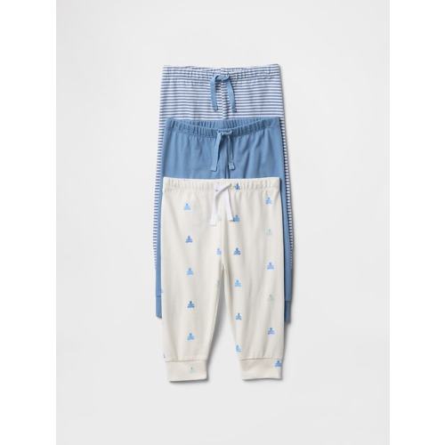 Baby First Favorites Organic Cotton Pull-On Pants (3-Pack)