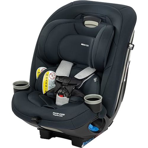 Maxi-Cosi Magellan LiftFit Convertible Car Seat, 5-in-1, Converts from Rear Facing Car Seat to Forward Facing Car Seat and Booster Car Seat, (5-100 lbs), From Birth to 10 Years, Essential Graphite