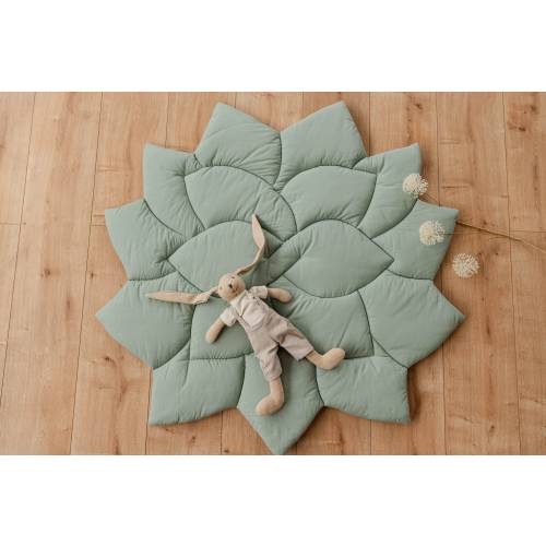Flower play mat, leaf play mat, baby play mat, nursery floor mat, kids room carpet