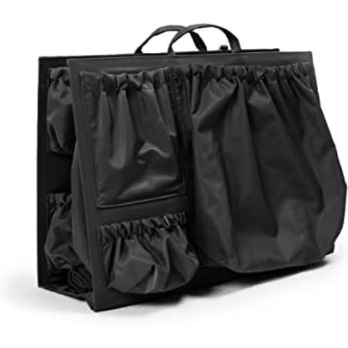 ToteSavvy – Original Tote Organizer (14x10x4”) – 11 Pockets for Changing Bag, Handbag, Backpack – Removable Insert – Stylish Divider Caddy for Essentials (Original, Black)