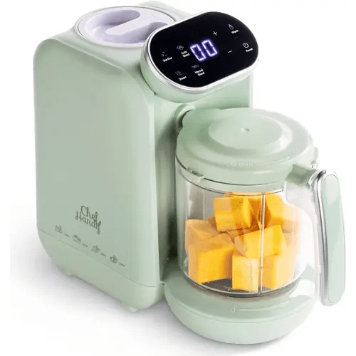 Baby Food Maker, 5 in 1 Baby Food Processor, Smart Control Multifunctional Steamer Grinder with Steam Pot, Auto Cooking & Grinding, Baby Food Warmer Mills Machine