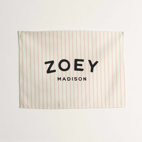 Custom Ticking Pattern Name Tapestry - Perfect for Girls Room Wall Decor, New Baby Gift