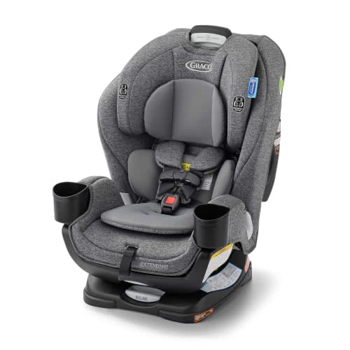 Graco Extend2Fit 3-in-1 Convertible Car Seat, Cullen | 3 Modes of Use: Extended Rear & Forward-Facing Harness & Highback Booster; Adjustable Extension Panel, Grows with Your Child