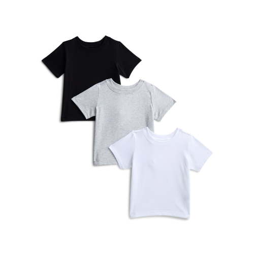 Wonder Nation Baby Boys Tee with Short Sleeves, 3-Pack, Sizes 0-24M