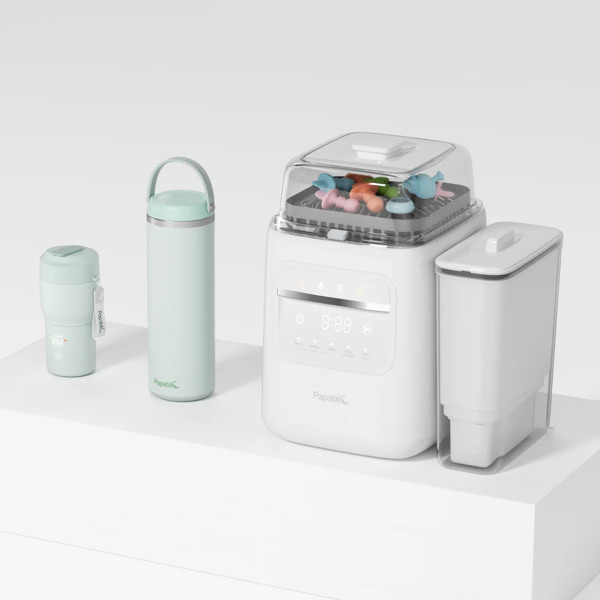Papablic Bottle Cleaning System and SafeguardPlus™ Smart Feeding System