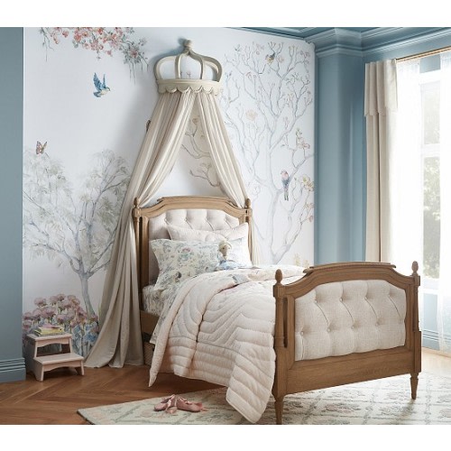 Princess Crown Cornice and Sheers | Pottery Barn Kids