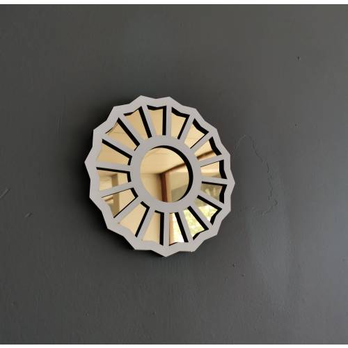 The Divine Feminine Mirror - Large Sizes Available - Handmade with Wood/Acrylic Mirror, Gift for Her, 3D Wall Decor,Gift for girlfriend