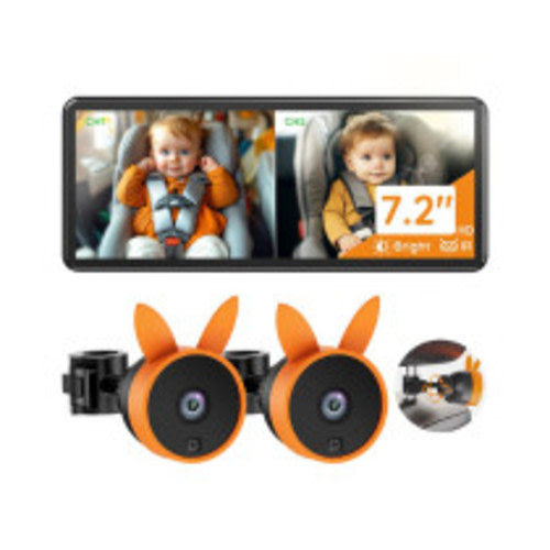 BV3 PRO Dual Baby Car Camera 2pk