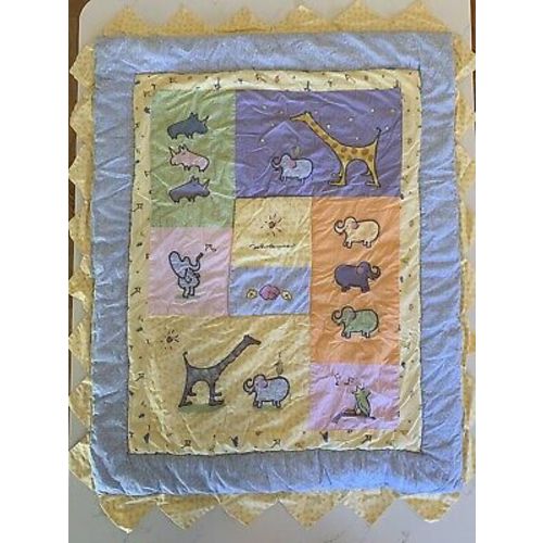 CARTERS JOHN LENNON IMAGINE REAL LOVE BABY QUILT CRIB BLANKET WALL HANGING 1999 | eBay