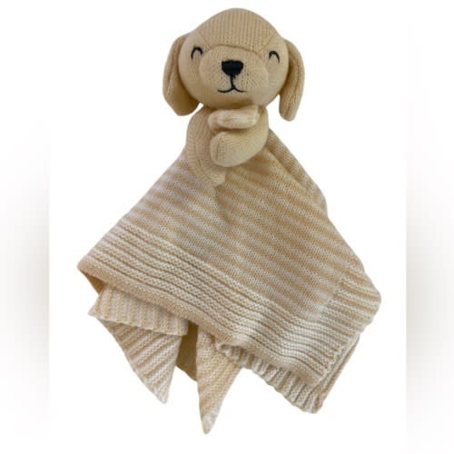 Carter’s Knit Golden Puppy Dog