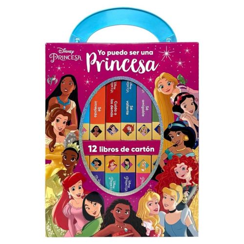 Disney Princess Spanish - I Can Be a Princess My First Library 12 Book Set (Board Book)