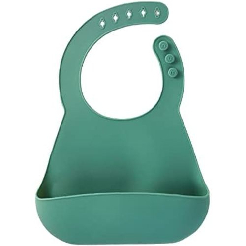NumNum Silicone Bib for Babies & Toddlers | Waterproof, Soft, BPA Free 100% Food Grade Silicone