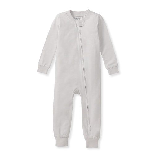 Burt's Bees Baby Unisex Baby Honeysoft Pajamas, Footless One-piece Zip-up Pj, Soft Organic Cotton & Lyocell Blend
