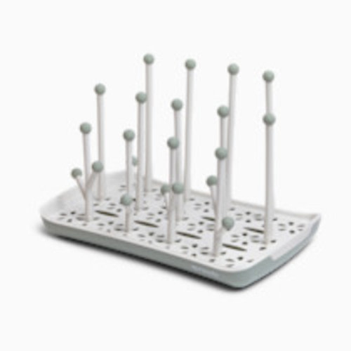 Sprucely Bottle Drying Rack - White/Sage