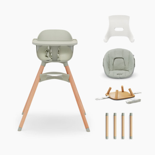 Lalo 3-in-1 High Chair Kit - Sage