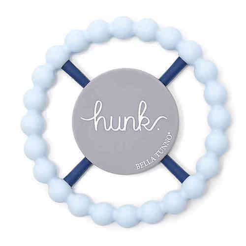 Bella Tunno Hunk Silicone Teether in Blue