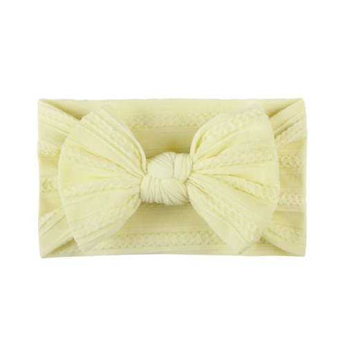 Herrnalise Kids Newborn Girls Baby Solid Headband Hair Band Bow Accessories Headwears