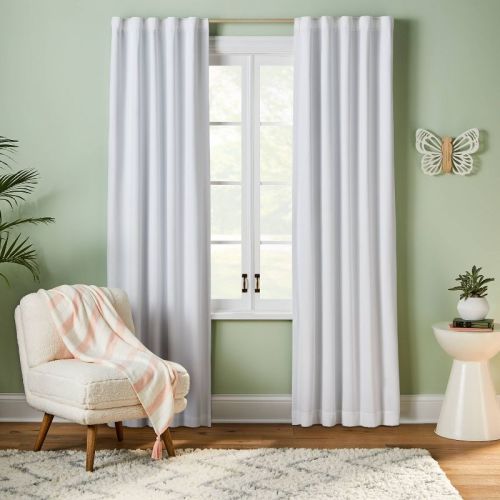 63" Blackout Twill Solid Kids' Panel Navy - Pillowfort™