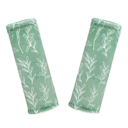 Baby Car Seat Strap Covers Shoulder Pads for Baby Kid, Super Soft Infant Carseat Belt Covers for All Car Seat Stroller,Green Sage