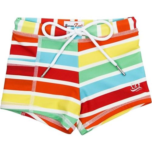 SwimZip Shorties - UPF 50+ Swim Shorts - Baby, Toddler, and Kids - Boys' or Girls