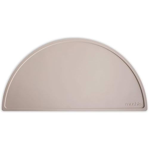 mushie Silicone Placemat for Kids | BPA-Free Non-Slip Design (Shifting Sand)