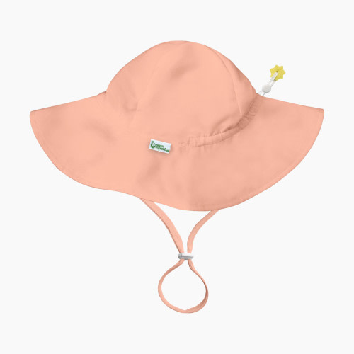 GREEN SPROUTS UPF50 Eco Brim Hat - Coral, 0-6 Months