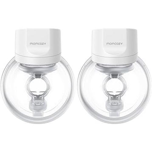 Momcozy Breast Pump Hands-Free, Wireless Pump with Soft Double-Sealed Flange