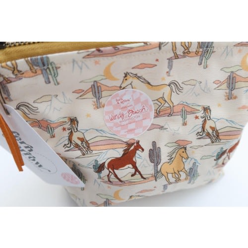Western Horses Boxy Waterproof Wet Dry Bag x Wendy Busch Collab