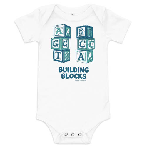 Building Blocks Baby Bodysuit