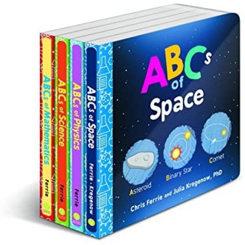 Baby University ABC's Board Book Set: A Scientific Alphabet Board Book Set for Toddlers 1-3 (Science Gifts for Kids) (Baby University Board Book Sets)