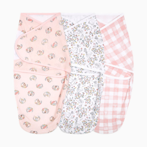 Disney Essentials Cotton Wrap Swaddle (3 Pack) - Princess