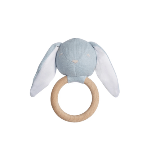 Rattle in Blue Bunny | Over The Moon