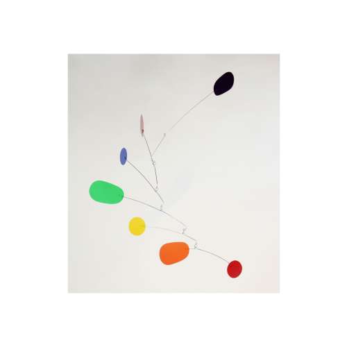 Daisy Modern Mobile | Hanging Art Sculpture | Metal Mobile