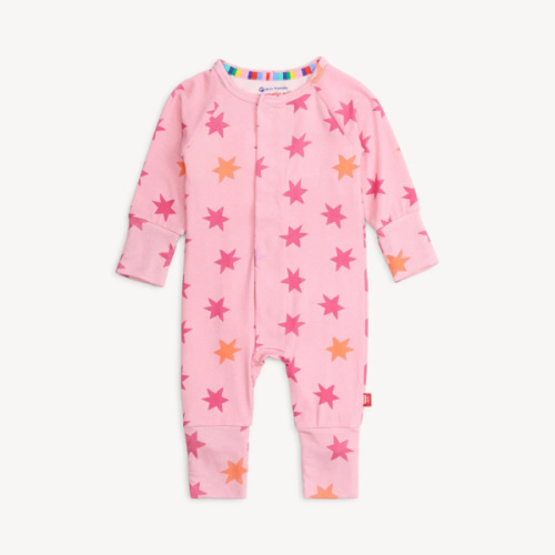 Convertible Coverall – Magnetic Me, 9-12 months in Cosmic Confetti