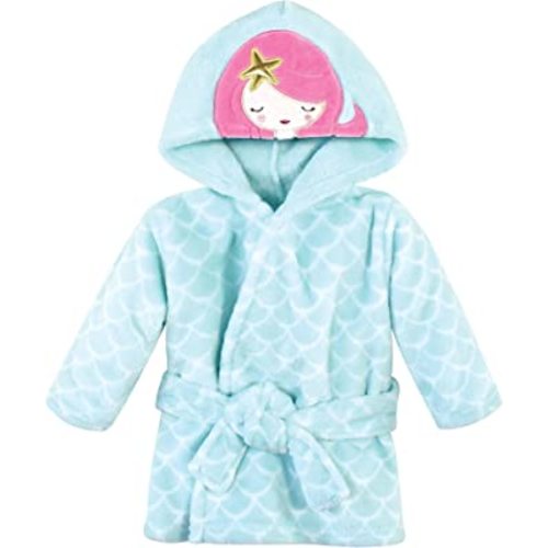 Hudson Baby Unisex Baby Plush Animal Face Bathrobe