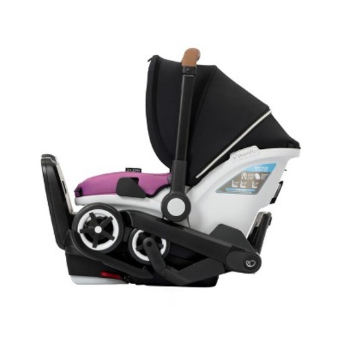 Evenflo Gold Shyft DualRide with Carryall Storage Infant Car Seat and Stroller Combo Travel System, Color: Opal