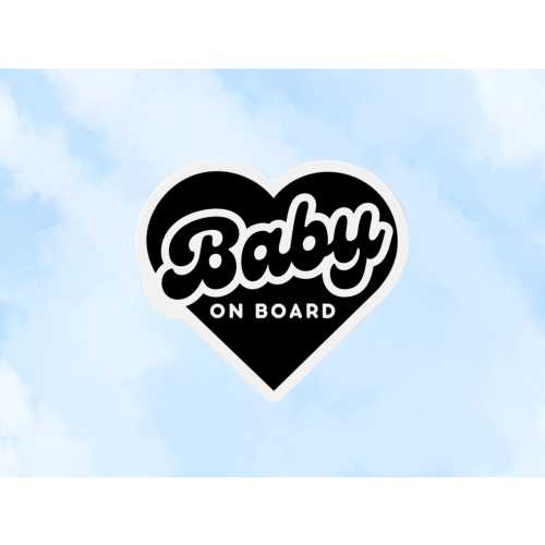 Baby On Board Magnet Baby On Board Sticker Car Magnet Bumper Sticker Baby Shower Gift Cute Car Sign Car Accessories Baby Decal