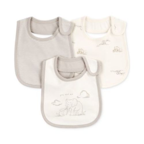 Baby Cotton Teething Bibs, Pack of 3