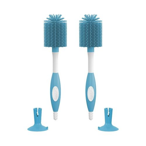 Dr. Brown's Soft Touch No Scratch Baby Bottle Cleaning Brush - 2pk