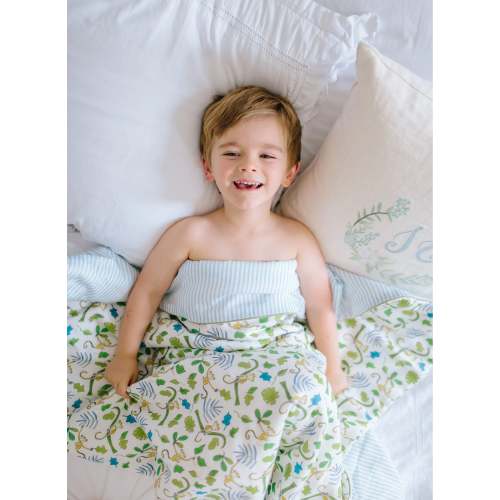 Happy Monkey Crib Quilt