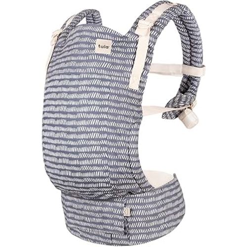 Baby Tula Free-to-Grow Coast Mesh Baby Carrier 7-45 lb, Adjustable Newborn to Toddler Carrier, Ergonomic Inward Front and Back Carry, Lightweight, Beyond